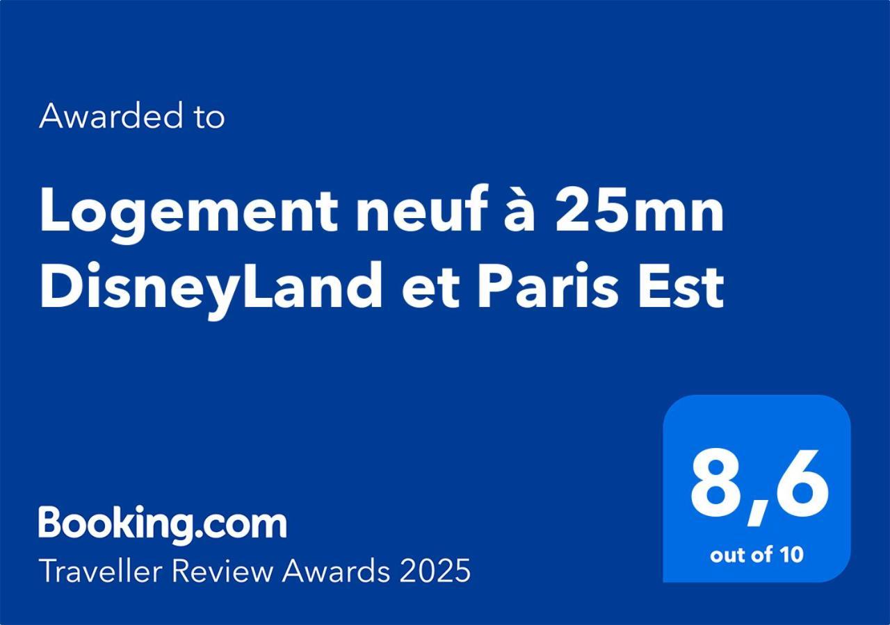 Logement Neuf A 25Mn Disneyland Et Paris Est Thorigny-sur-Marne Екстериор снимка